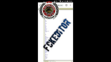 Tutorial Deface Poc FCKeditor [Android]