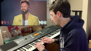 You Are The Reason performed by Calum Scott and Musa Motha — Piano Cover