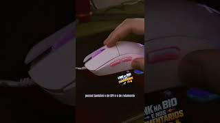 Mouse Gamer Titorion Mg001 Óptico 7.200dpi Com Fio Led Rgb Branco. #mouse #gamer #titorion