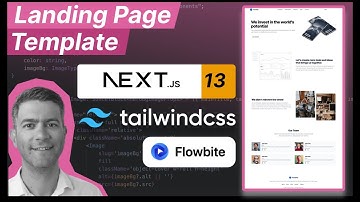 Build a Modern Landing Page With Tailwind CSS, Flowbite, Next.js, and Suncel CMS