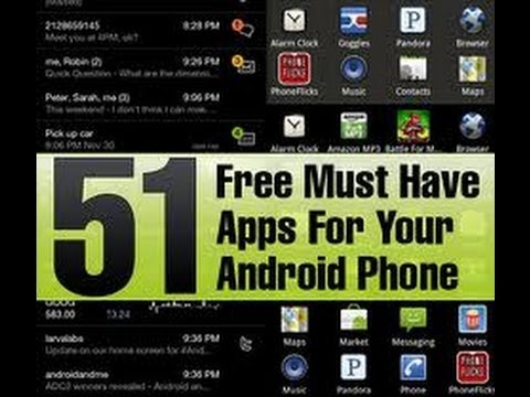 Best Top Free Android Apps 2012 - YouTube