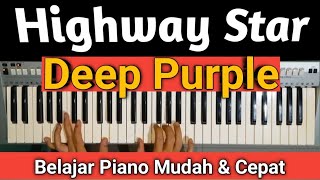 Highway Star deep Purple  Easy U0026 Fast Piano Tutorial you Can Do It 