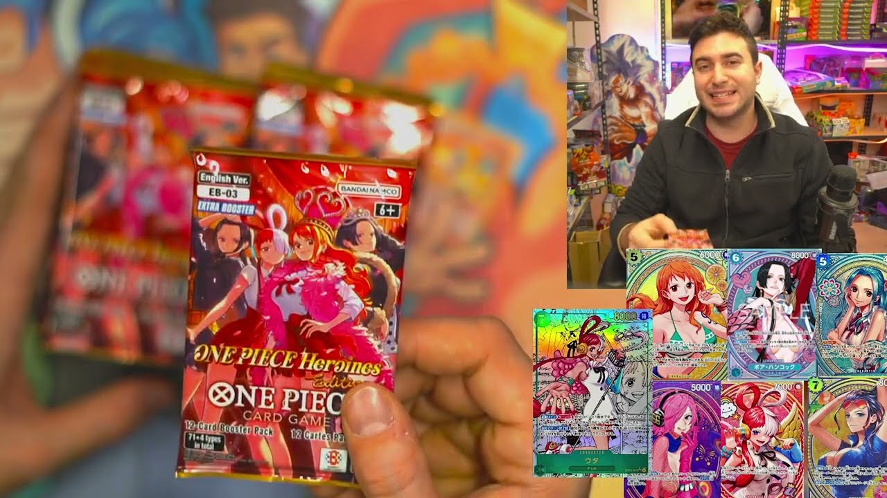 APERTURA SOBRES de ONE PIECE HEROINES EDITION 💕 EB-03 🔥