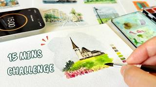 This Art Routine Changed How I Paint ✧ Real-Time Watercolor