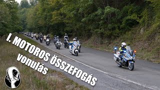 I. MOTOROS ÖSSZEFOGÁS vonulás 🏍 Visegrád 🤘