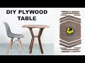 DIY Plywood Café Table | Cut with a Jigsaw