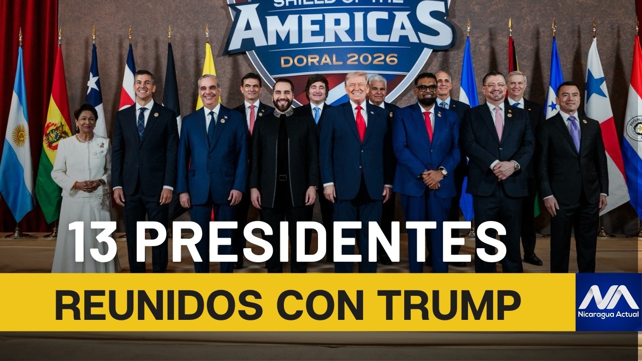 13 presidentes participan en la cumbre “Escudo de las Américas