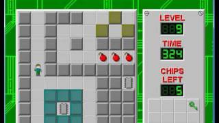 Chip's Challenge Level 9 Tutorial