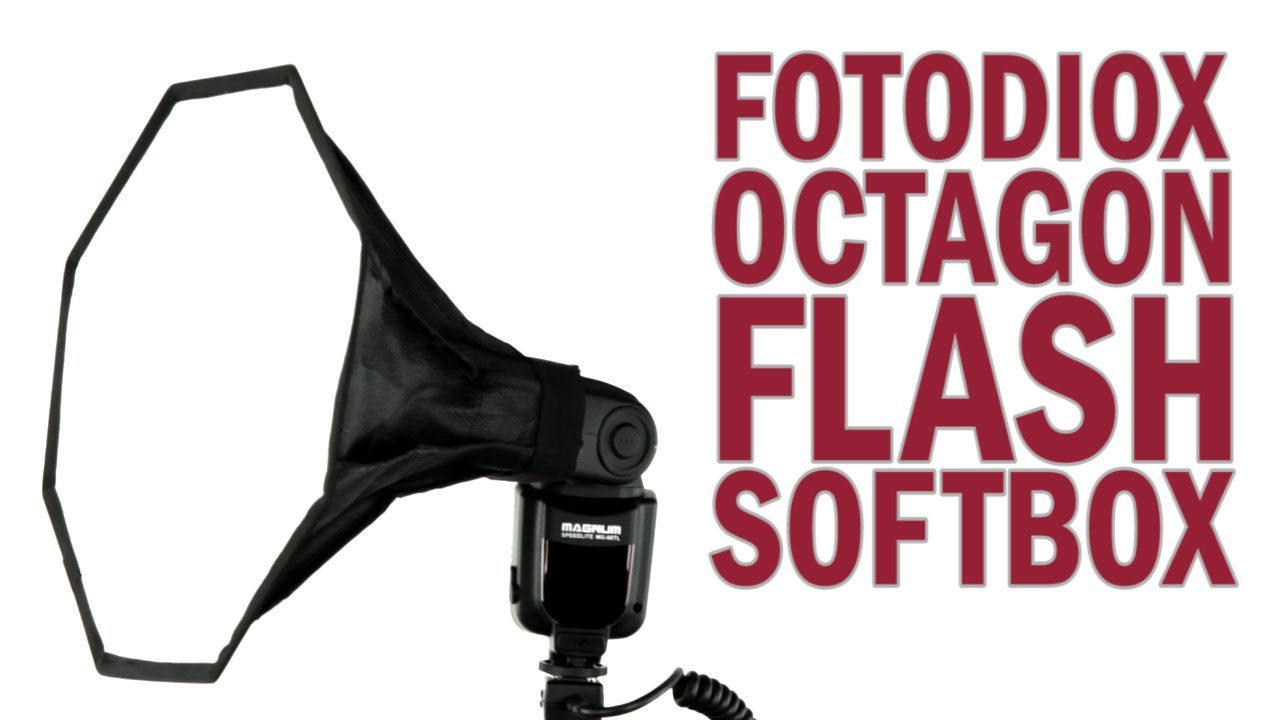 Fotodiox Pro Foldable Softbox with Handled Flash / Speedlight Bracket