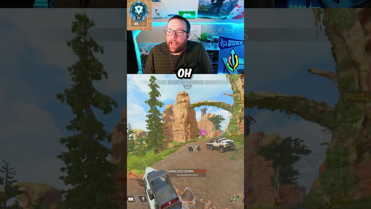 What did I just do in Apex ranked?! #apexlegends #ranked #streamer #pathfinder #driveby