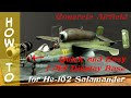 Quick and Easy 1/48 Display Base - Concrete Airfield for Tamiya He-162 Salamander