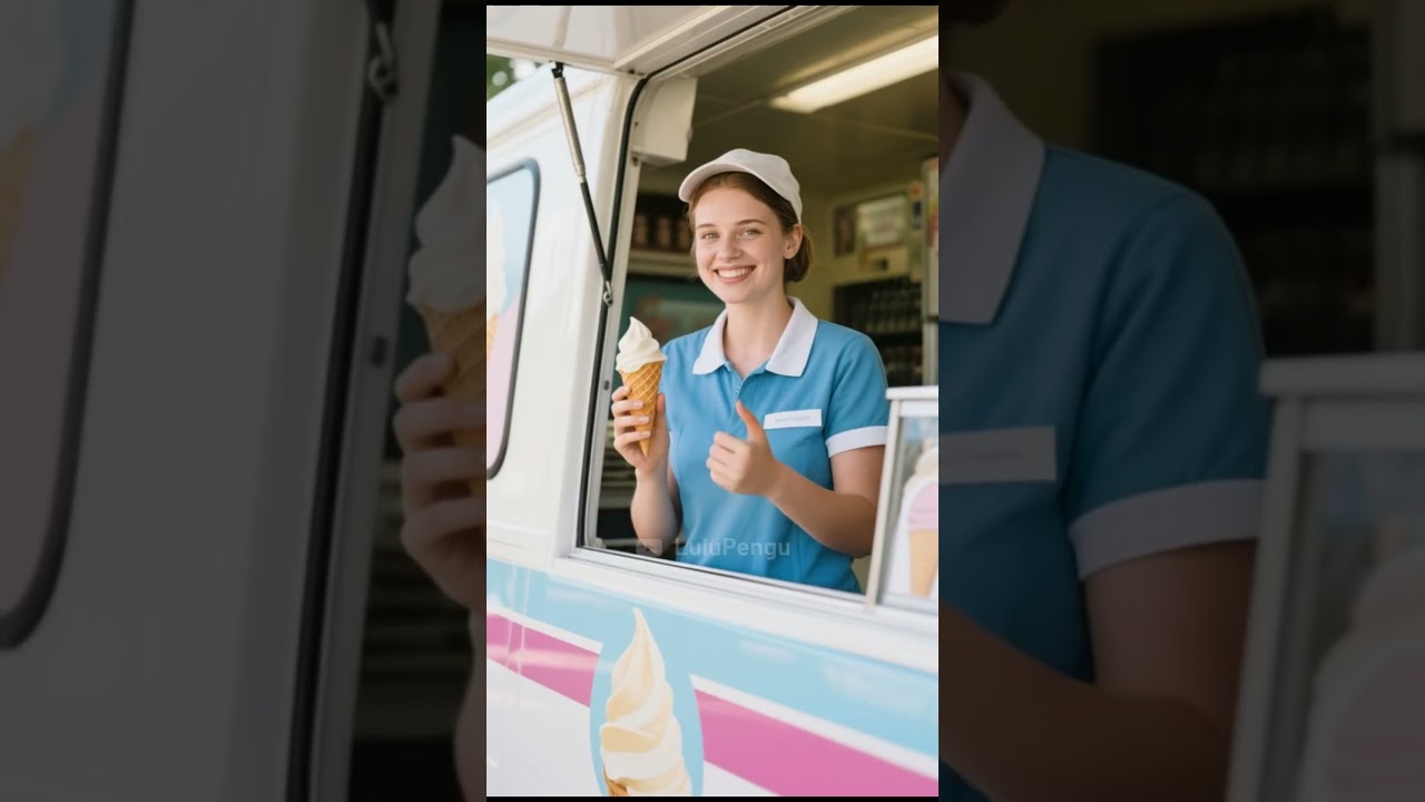 Triplet Babies’ Ice Cream Truck Mischief — Learning Gratitude and Responsibility 🍦✨