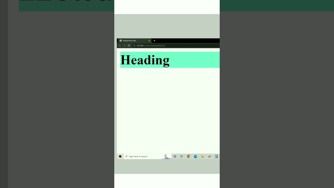 Background Color || Opacity using CSS  #shorts #short #coding #html #css