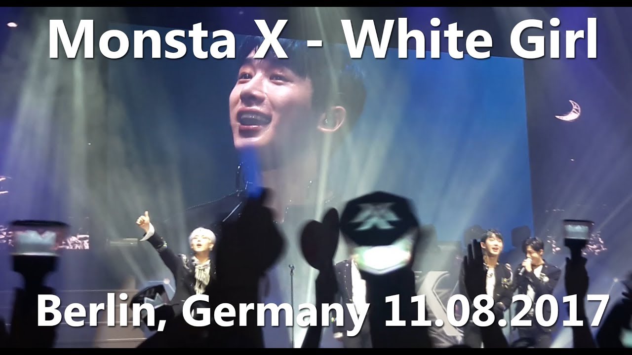 Monsta X White Love Berlin Germany 11/08/2017 YouTube