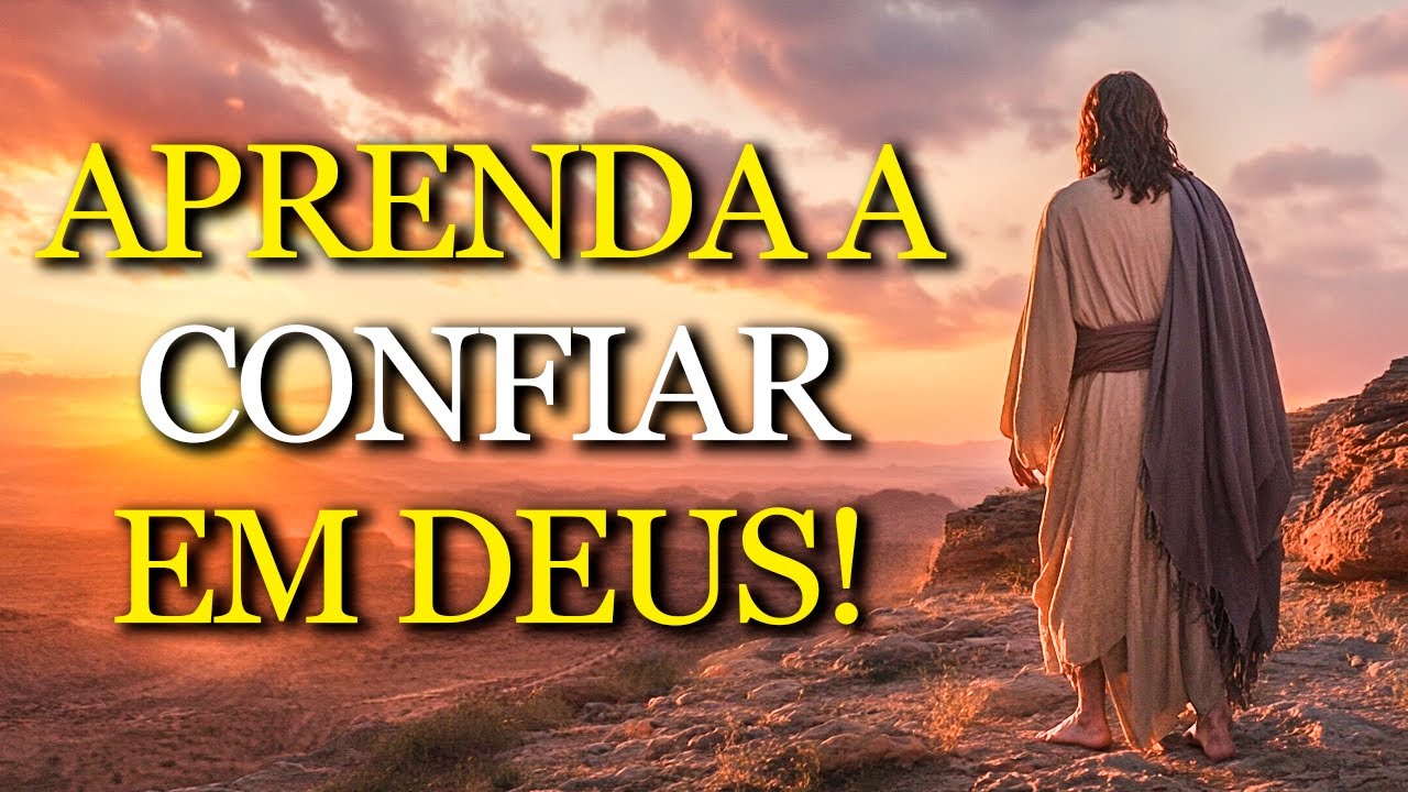 DEUS NÃO ATRASA NADA: APRENDA A CONFIAR NO PROCESSO E DESCANSAR NO TEMPO CERTO | JESUS ENSINA ⏳