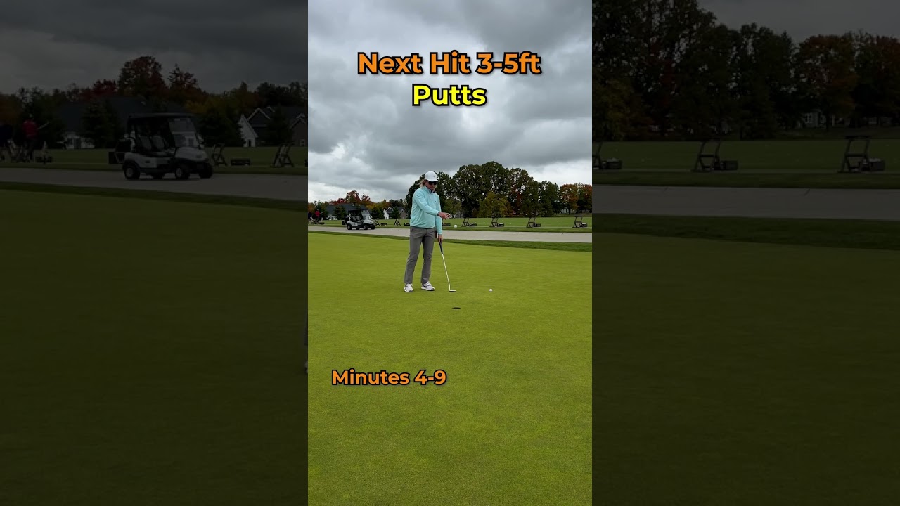 Pre Round Putting Practice