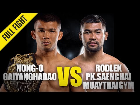 Nong-O vs. Rodlek | ONE Championship Full Fight