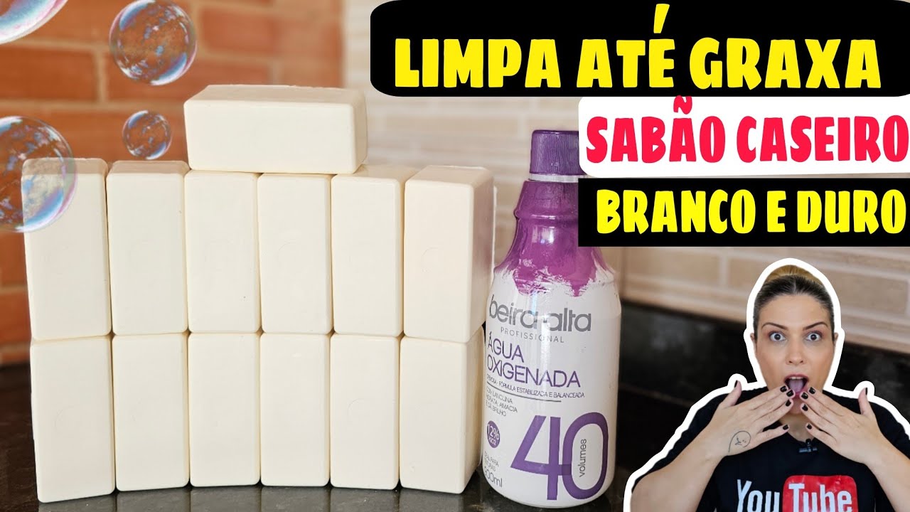 'SABÃO EM BARRA TURBINADO SAL + OX + 2 LITROS DE ÓLEO  LIMPEZA QUE SURPREENDE 