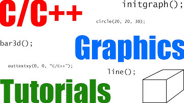 C/C++ Graphics Tutorial 18 | Floodfill | How to Fill Color Inside Shapes