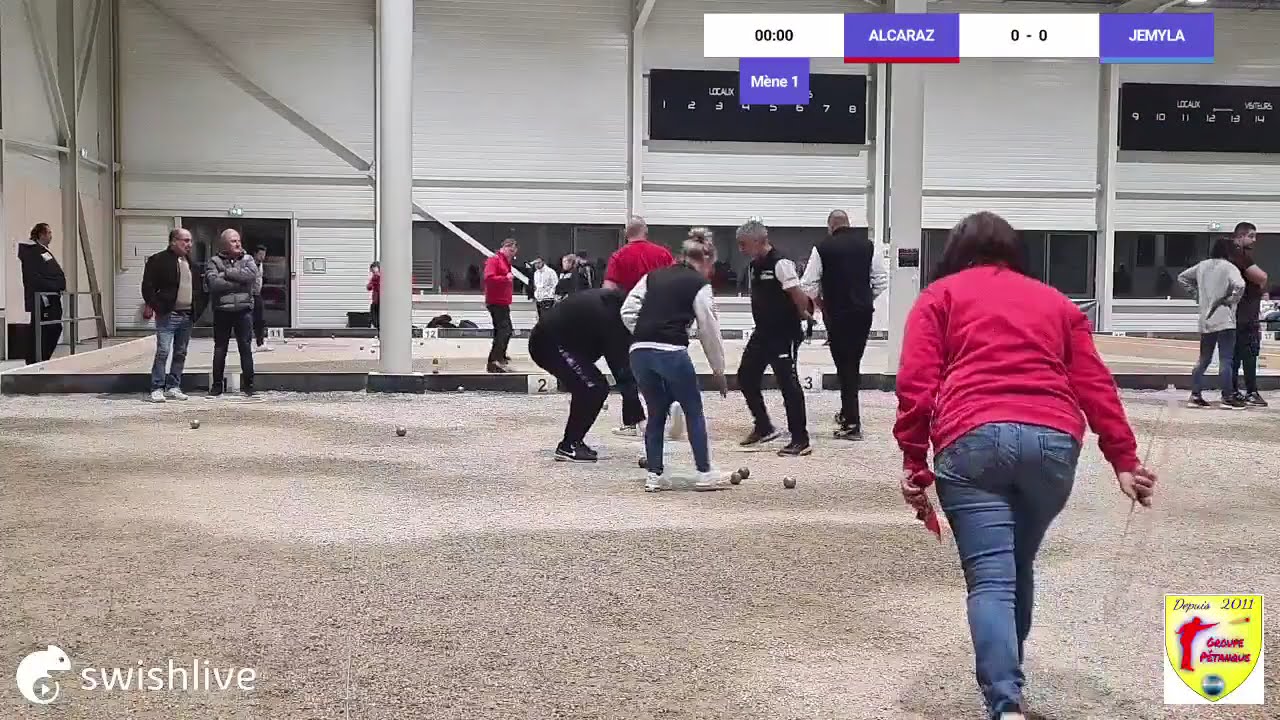 Miniature de la vidéo : Triplette mixte Demi-finale Alcaraz vs Jemyla