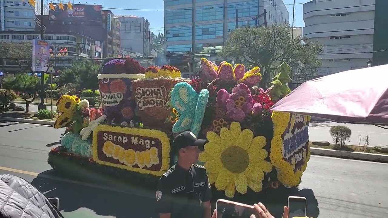 Baguio Panagbenga Festival 2nd Day Float Parade 2026 🙏⚘️❤️🥰🥰🥰