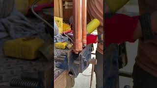 Soldering 1-1/4" Copper FIP #shorts