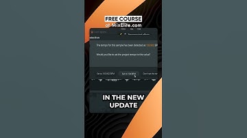 Detect Tempo Of Samples #shorts