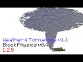 Block Physics & Weather and Tornadoes (Minecraft 1.2.5 mod)