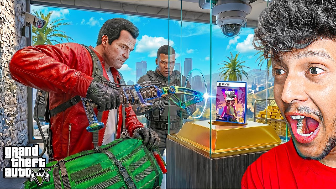 IMPOSSIBLE $500,000,000 BIGGEST ROBBERY EVER…!🤑(GTA 5 Mods) GTA 6 ROBBERY