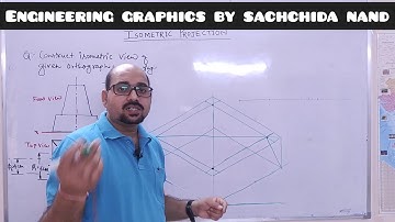 ISOMETRIC PROJECTION - VIDEO 6 - ENGINEERING GRAPHICS