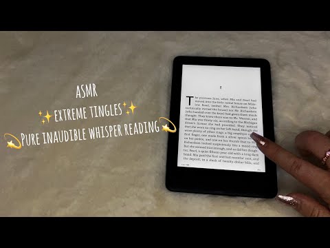 ASMR INAUDIBLE WHISPERING | INAUDIBLE READING | SCREEN TAPPING TINGLES