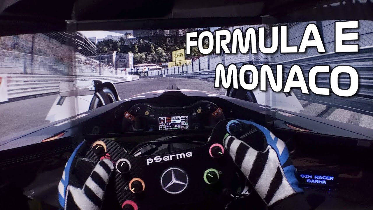 Project Cars Monaco with formula E Hyper realistic sim racing FROM ...