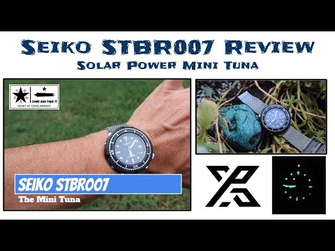 Seiko STBR007 The Impressive Powered Mini Tuna! - YouTube
