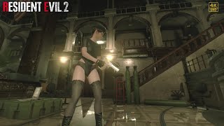 Resident Evil 2 (Remake) Mod | Claire Black Combat UBCS Lingerie