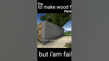 wood farm in mini block craft #kbcraft