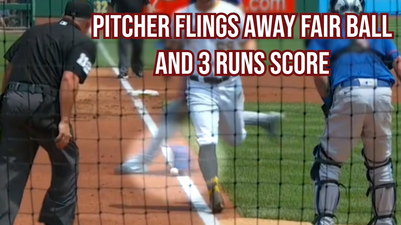 Pirates Score 3 runs on a swinging bunt, a breakdown