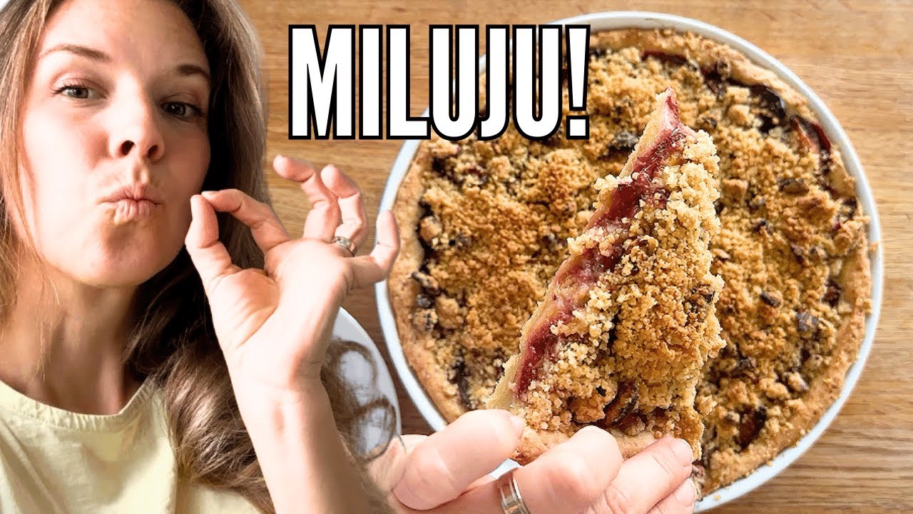 Právě dozrály švestky! Nenechte si ujít tenhle rychlý recept na výborný domácí švestkový koláč! 😍