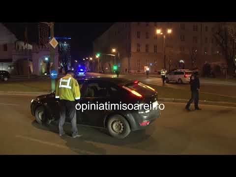 Razie in Timisoara, dupa noile restrictii. Politistii au verificat declaratii si adeverinte