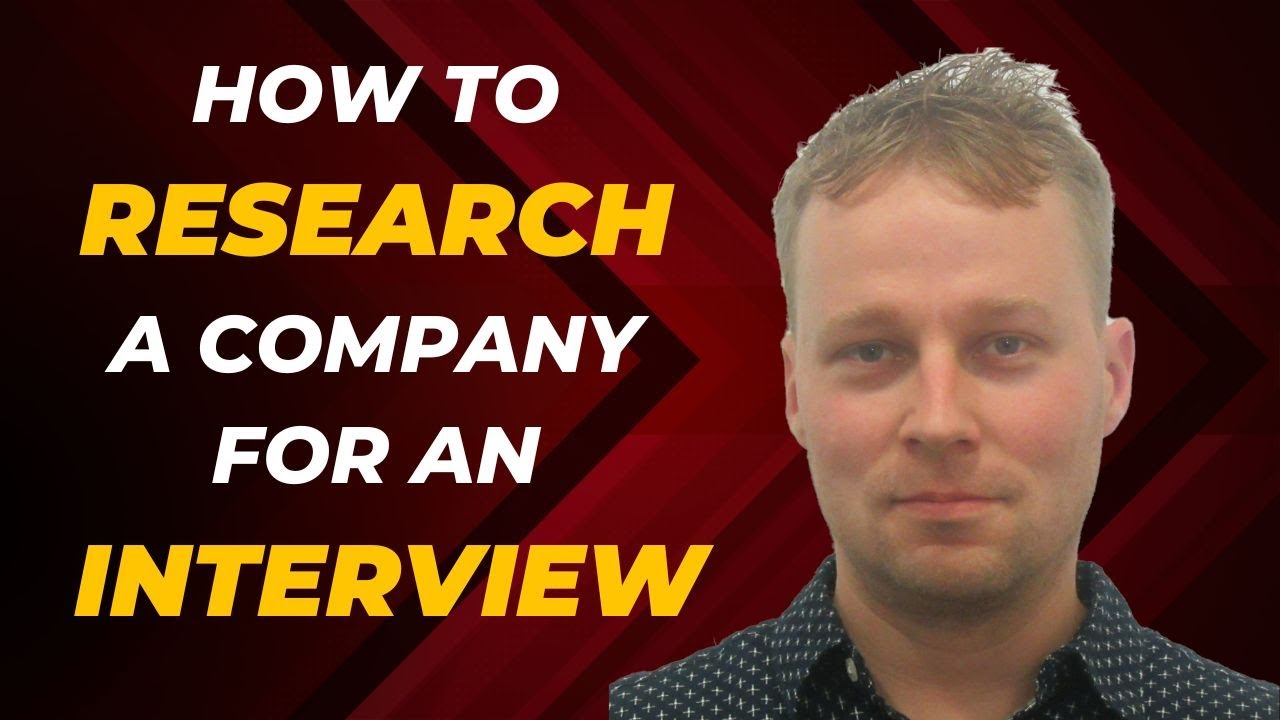How To Research A Company For An Interview YouTube How to research a company for an interview youtube