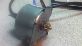 Spinning stepper motor by 1S6NZKYLZBG64M 715 views 11 years ago 28 seconds
