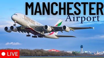 🔴LIVE Manchester Airport Plane Spotting 🛫