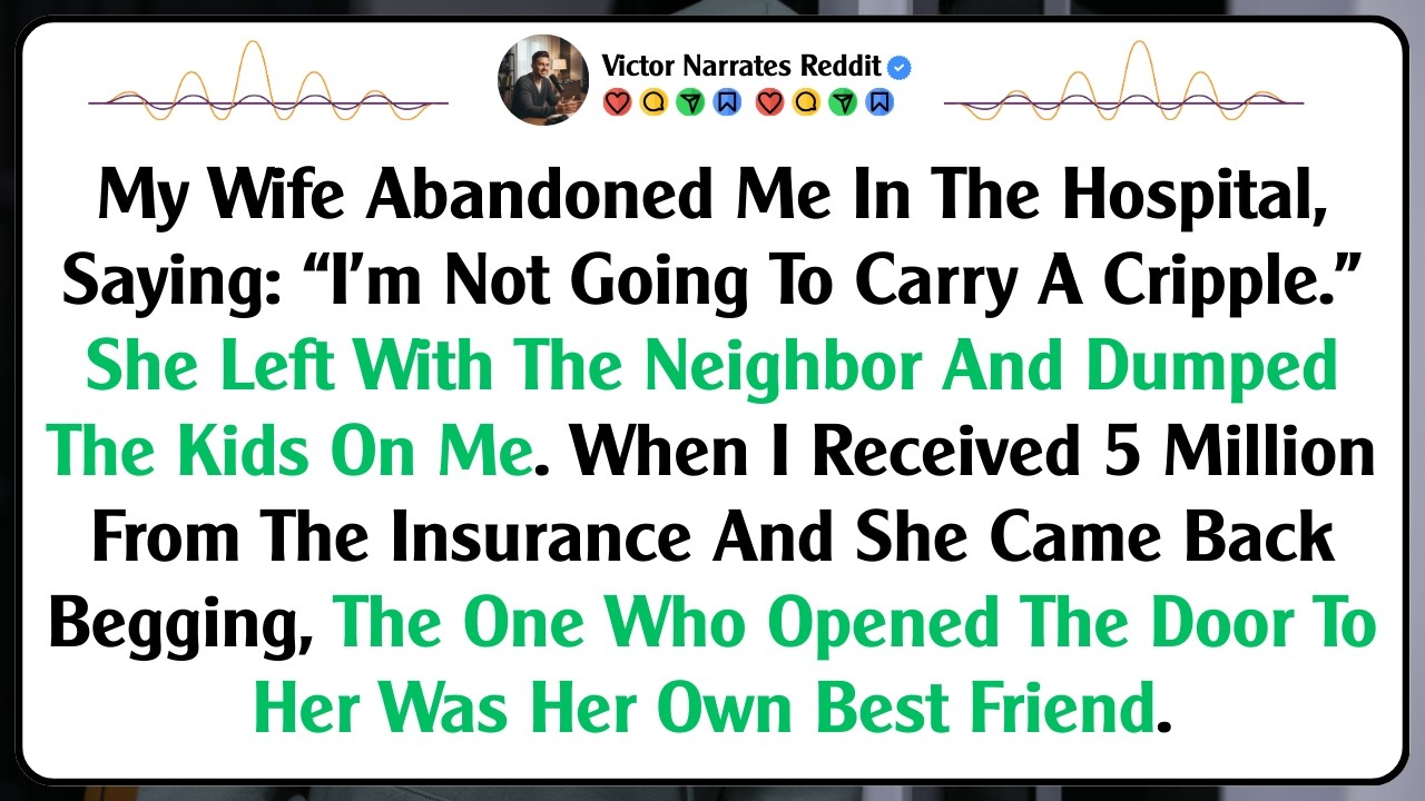 My Wife Abandoned Me In The Hospital, Saying: “I’m Not Going To Carry A Cripple.” She Left With...
