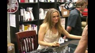 Alicia Silverstone Book Signing at The Soup