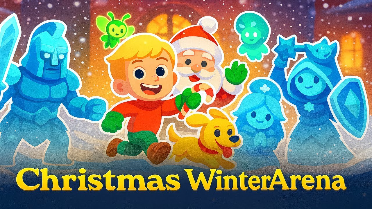 The Ice Gladiator Challenge! Leo’s Most Epic Christmas Fight🎅⚔️