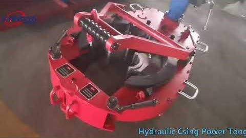 Hydraulic Casing Power Tong TQ340/35YA
