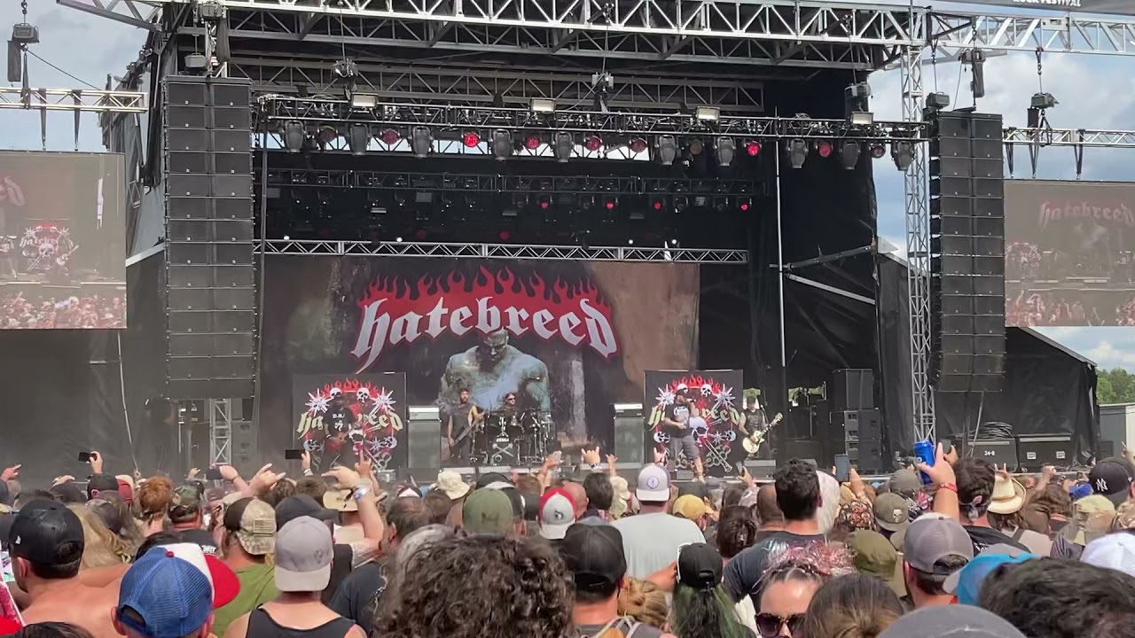 HATEBREED DOES SLAYER’S, “GHOSTS OF WAR”BLUE RIDGE ROCK FEST 2021