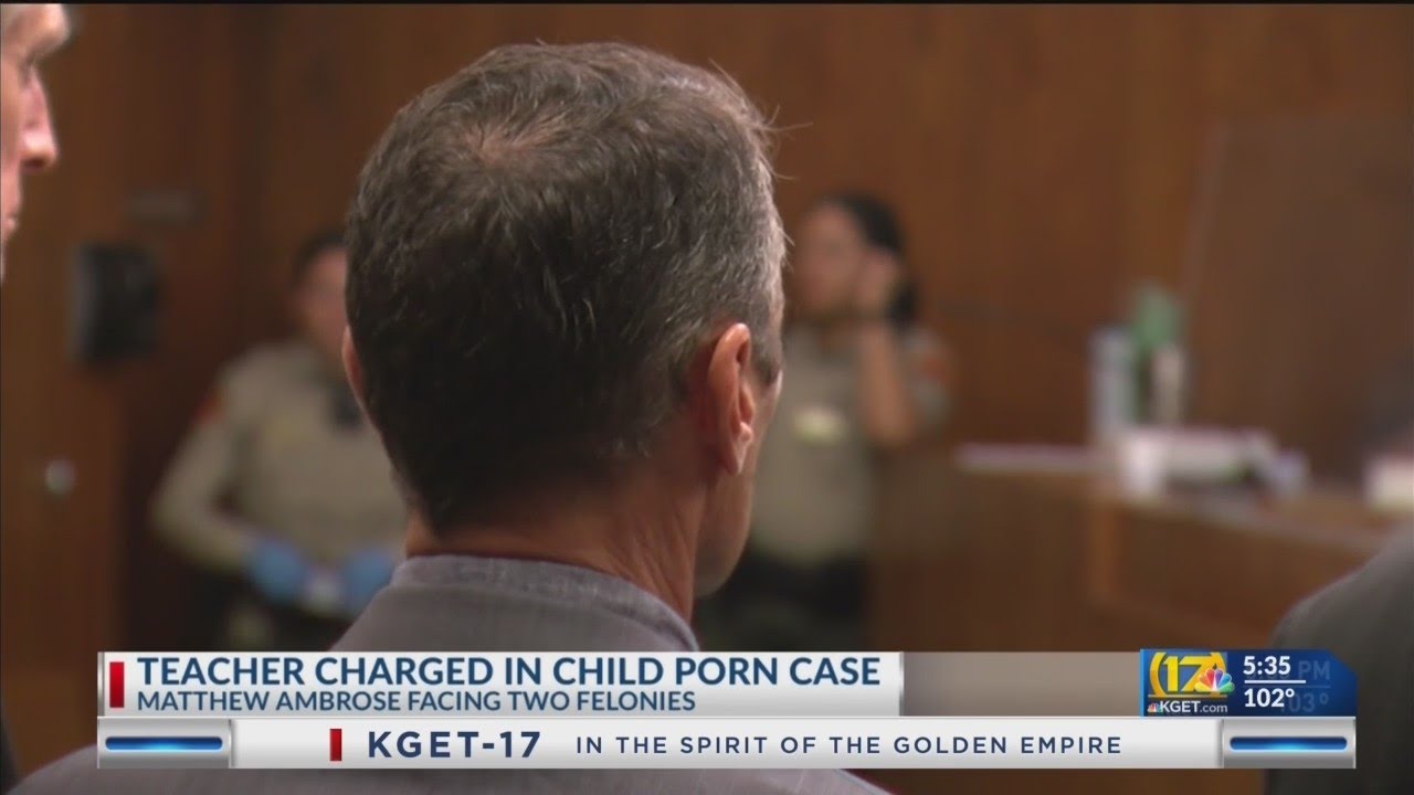 Teacher pleads not guilty to child porn charges