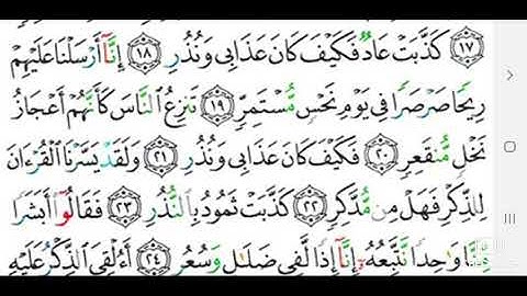 سورة القمر سعد الغامدي