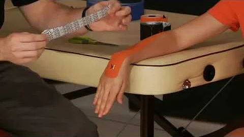 KT Tape - Kinesiology Taping Instructions for Wrist Pain