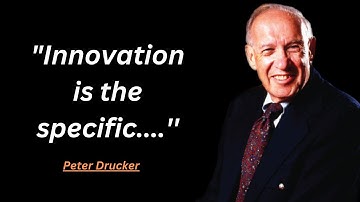 Peter Drucker Quotes for Leadership, Innovation, and Growth #quotes #inspirationalquotes